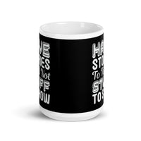 Have Stories to Tell White glossy mug