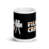 Film Crew White glossy mug