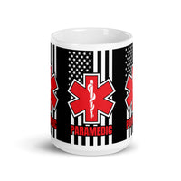 Paramedic 2 White glossy mug