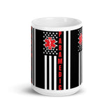 Paramedic 3 White glossy mug