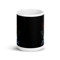 Killer Clown White glossy mug