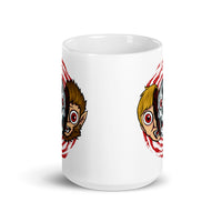 Triple Killer White glossy mug