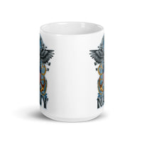 The Sea is Ours White glossy mug