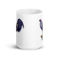 Roster White glossy mug