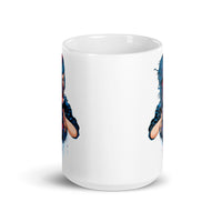 Evil Girl White glossy mug