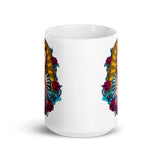 Guadalupe White glossy mug