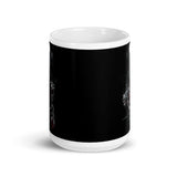 Cerberus White glossy mug