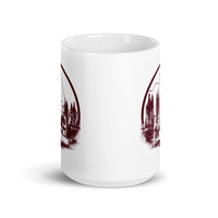 Fishing Trip White glossy mug