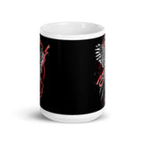 Phoenix White glossy mug