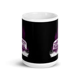 Camper White glossy mug