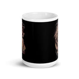 Mermaid White glossy mug