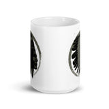 Native American White glossy mug