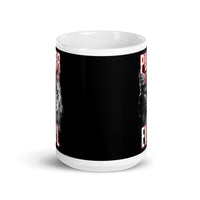 Purr Evil White glossy mug