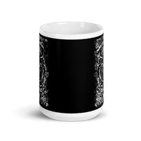 Occult White glossy mug