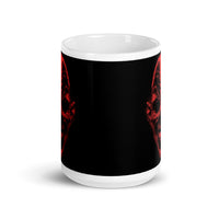 Killer Clown White glossy mug