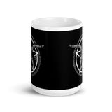 Baphomet White glossy mug