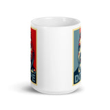 Dope White glossy mug