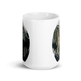 Cobra White glossy mug