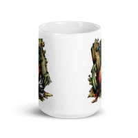 Dead Pirate White glossy mug