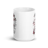 Dead Horse White glossy mug