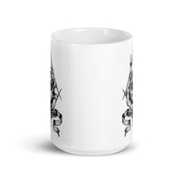 Domination White glossy mug