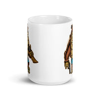 Killer Kong White glossy mug