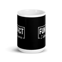 Fun Fact White glossy mug