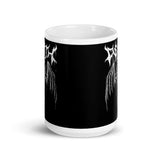 Death Angel White glossy mug