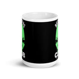 Believers Club White glossy mug