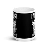 Embrace Your Weirdness White glossy mug