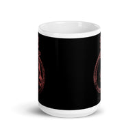 Cycle of Life White glossy mug