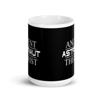 Ancient Astronaut Theorist 2 White glossy mug