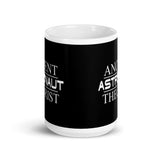 Ancient Astronaut Theorist 2 White glossy mug