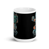 Astronaut Buddy White glossy mug