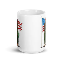 American Cryptid White glossy mug