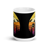 UFO White glossy mug