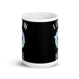 I Come in Peace 3 White glossy mug