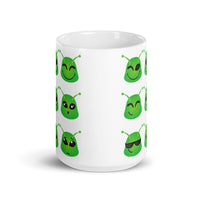 Alien Formation White glossy mug