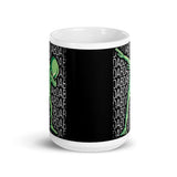 Alien Dab 7 White glossy mug