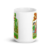 Don't Talk to Strangers 2 White glossy mug