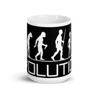 Alien Evolution 2 White glossy mug