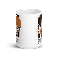 Ew, People 5 White glossy mug