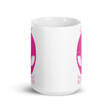 She Who Must Be Obeyed White glossy mug