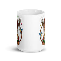 Gaea White glossy mug