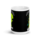 Aliens Believe in You White glossy mug