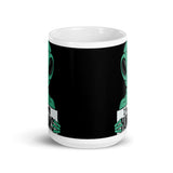 I Hate Humans White glossy mug