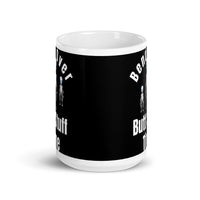 Butt Stuff Time White glossy mug