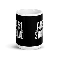 Area 51 Storm Squad White glossy mug