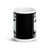 Get in Loser 3 White glossy mug