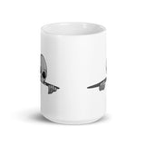 Alien Portal White glossy mug